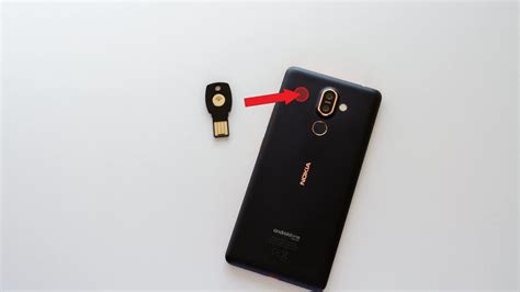 The tiny NFC area on the Nokia 7 Plus 